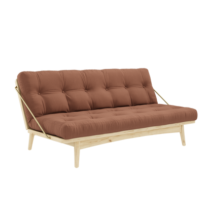 FOLK Sofa bed in Clay Brown — Karup Design