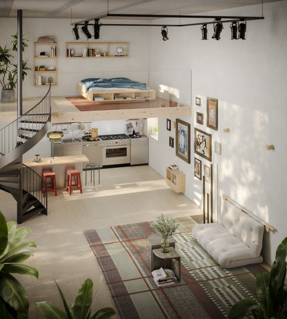 HOOKED Sofa bed — Scandinavian piece by Karup Design