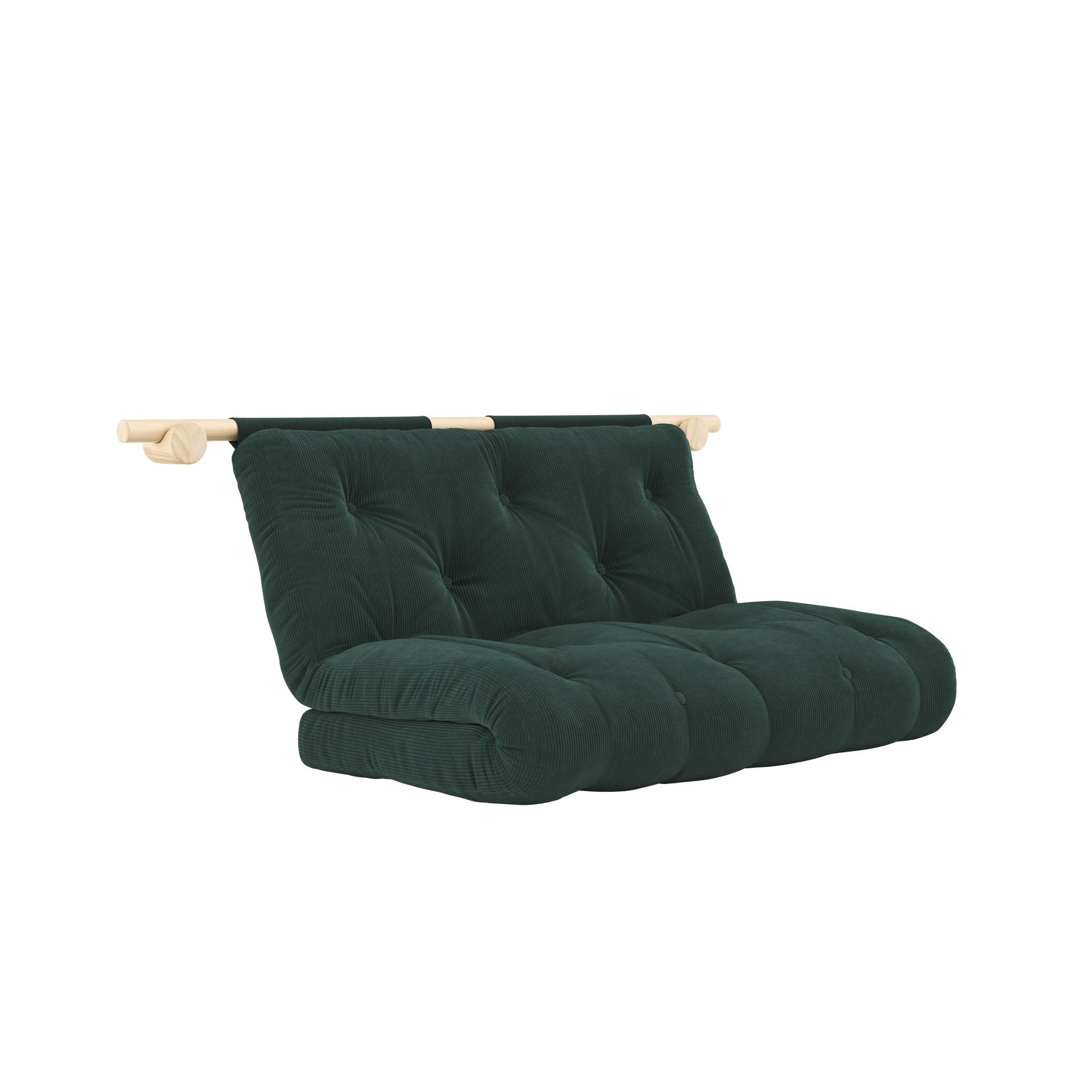 HOOKED Sofa bed in Seaweed — Karup Design