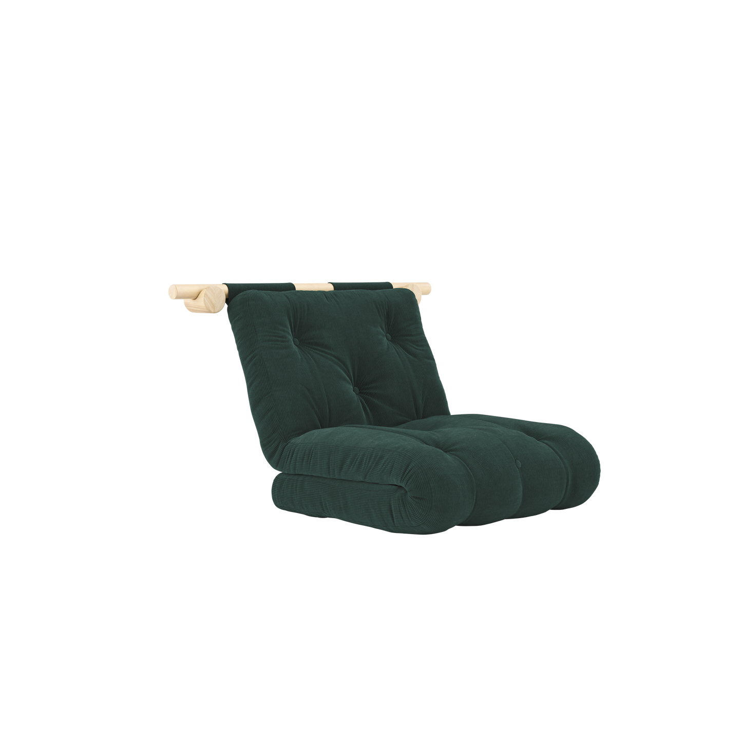 HOOKED Sleeper chair in Seaweed — Karup Design