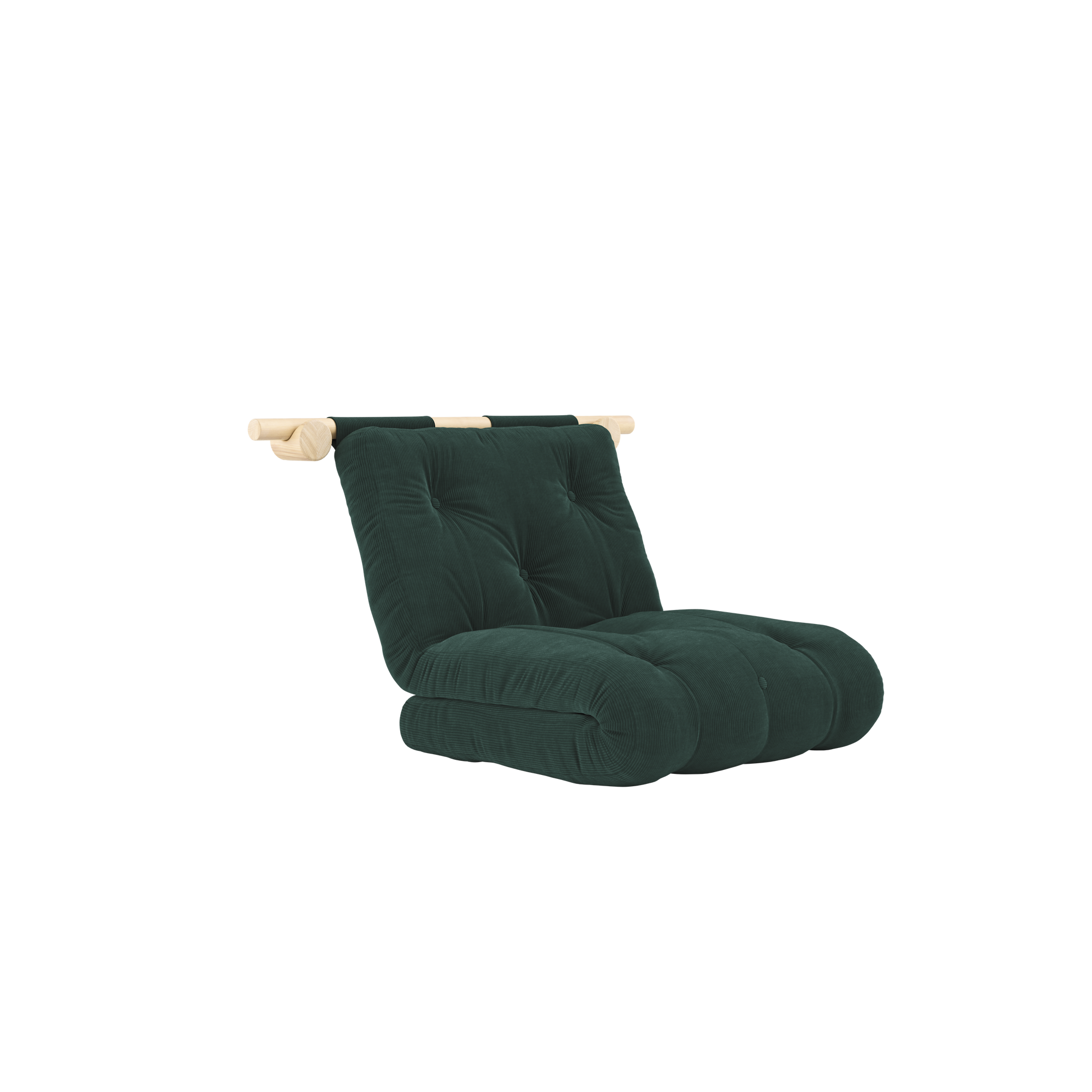 HOOKED Sleeper chair in Seaweed — Karup Design