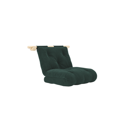 HOOKED Sleeper chair in Seaweed — Karup Design