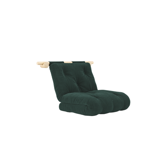 HOOKED Sleeper chair in Seaweed — Karup Design