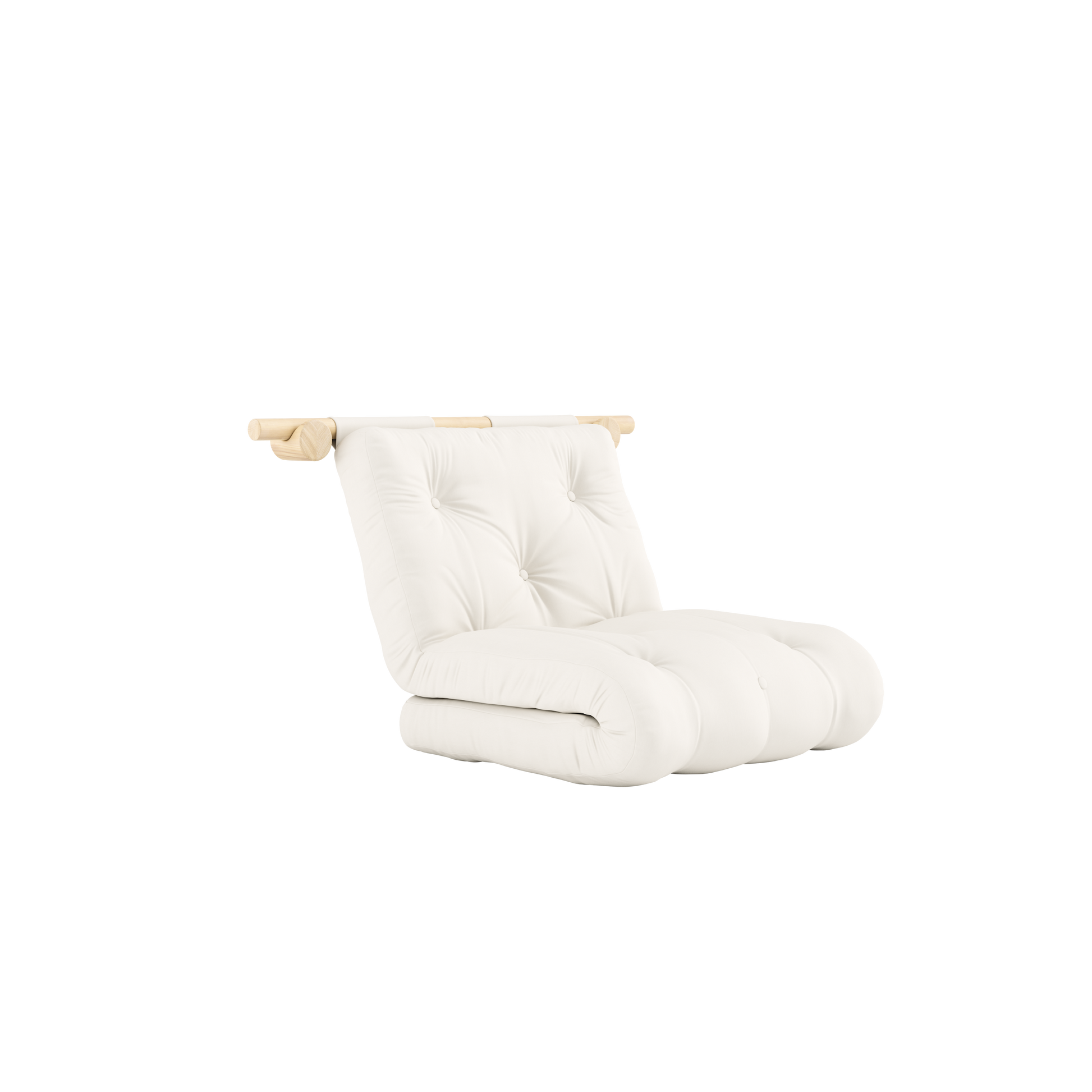 HOOKED Sleeper chair in Natural — Karup Design