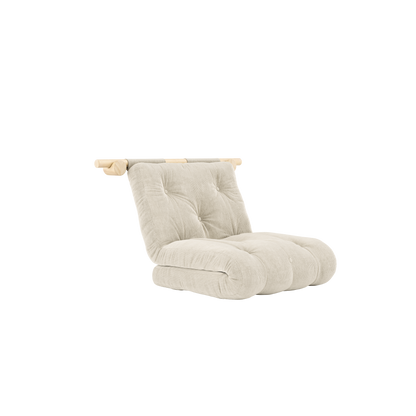 HOOKED Sleeper chair in Ivory — Karup Design