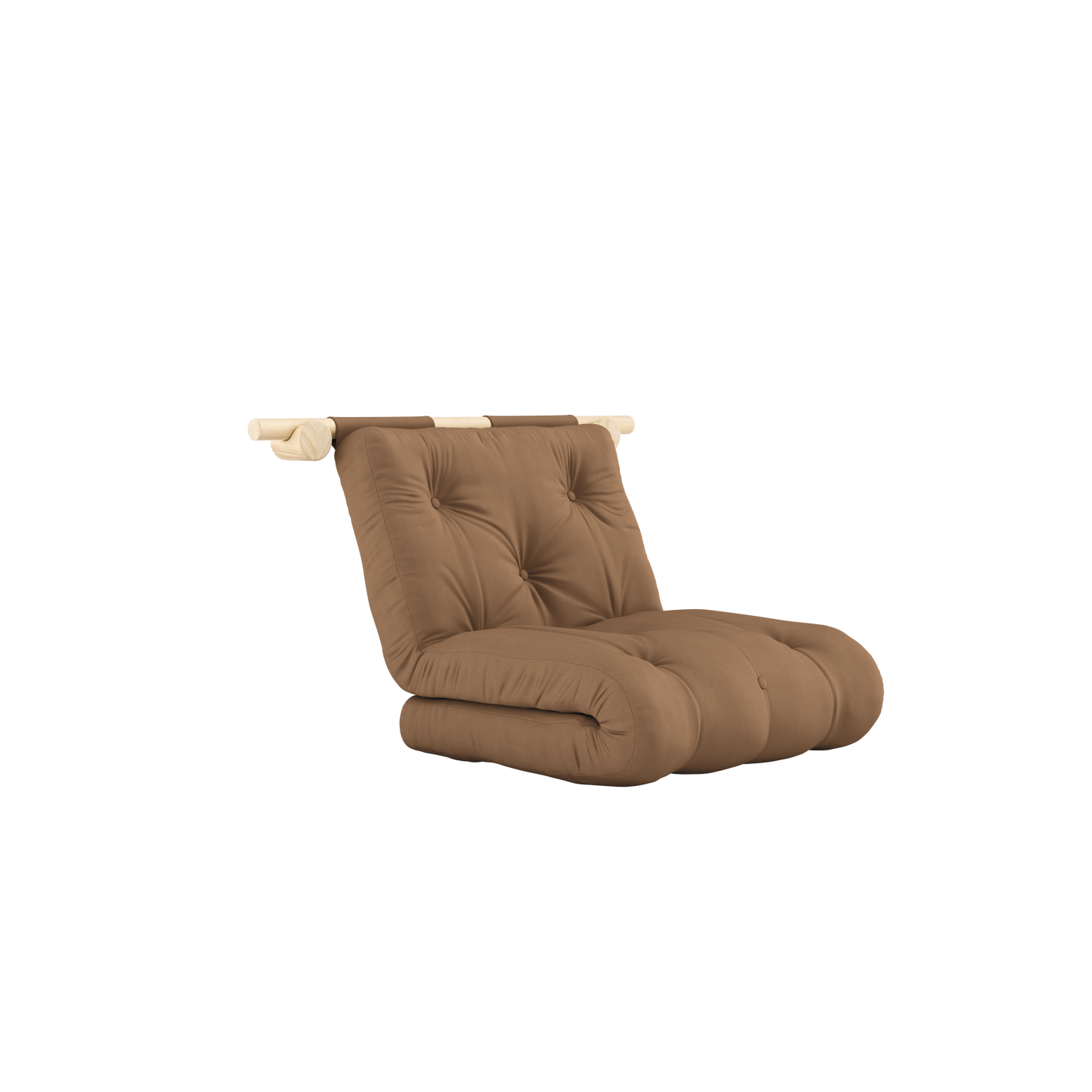 HOOKED Sleeper chair in Mocca — Karup Design