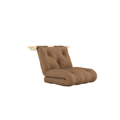 HOOKED Sleeper chair in Mocca — Karup Design