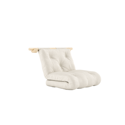 HOOKED Sleeper chair in Linen — Karup Design