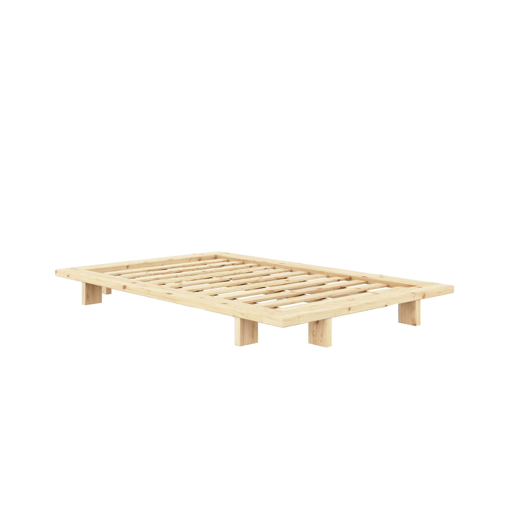 JAPAN Bed in Raw Pine — Karup Design