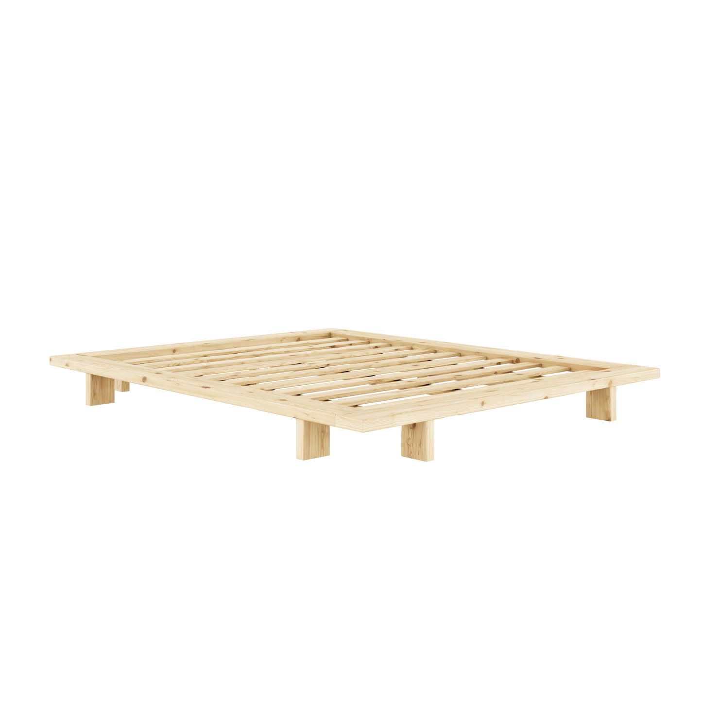 JAPAN Bed in Raw Pine — Karup Design