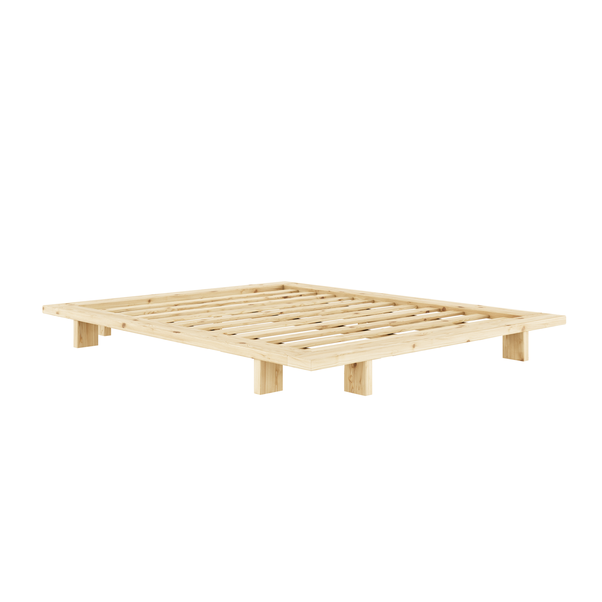 JAPAN Bed in Raw Pine — Karup Design