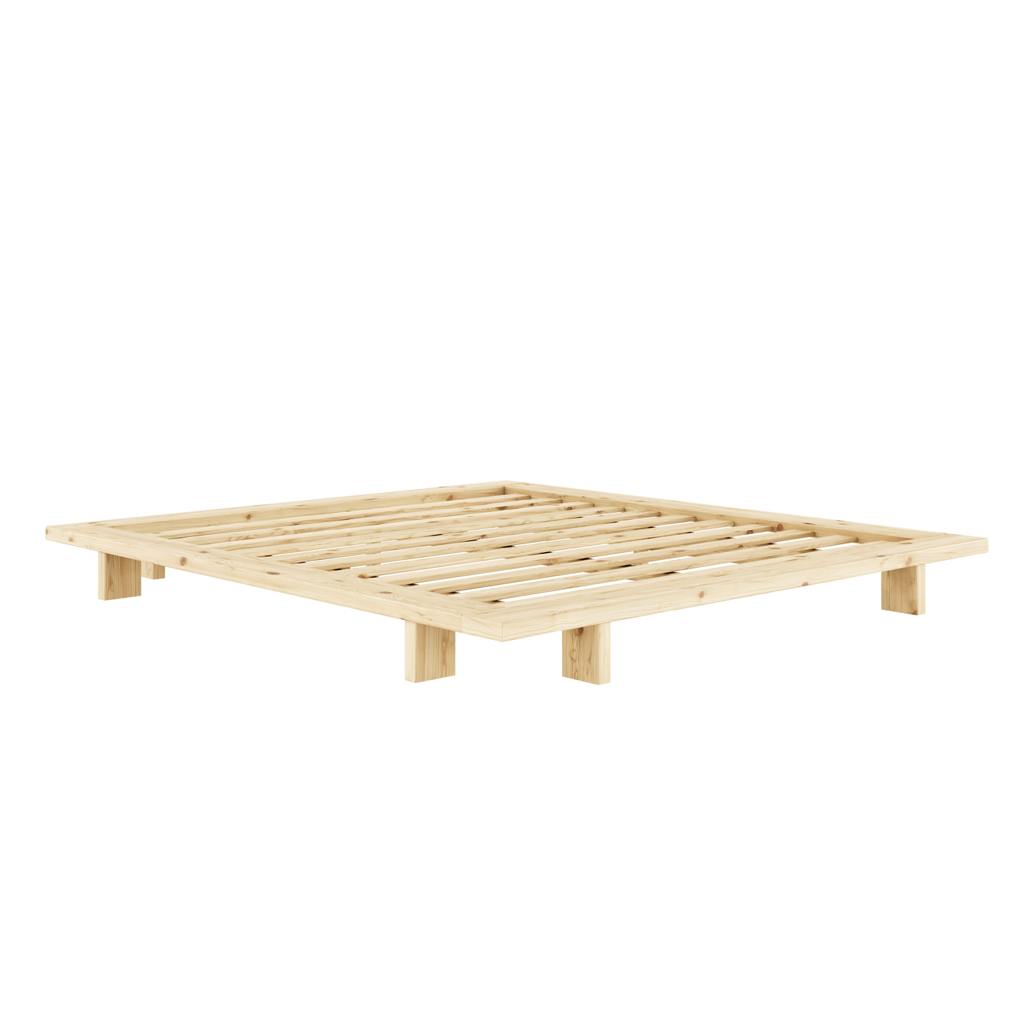JAPAN Bed in Raw Pine — Karup Design