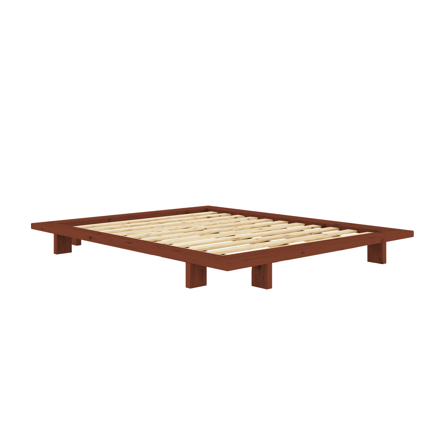 JAPAN Bed in Terra Red — Karup Design