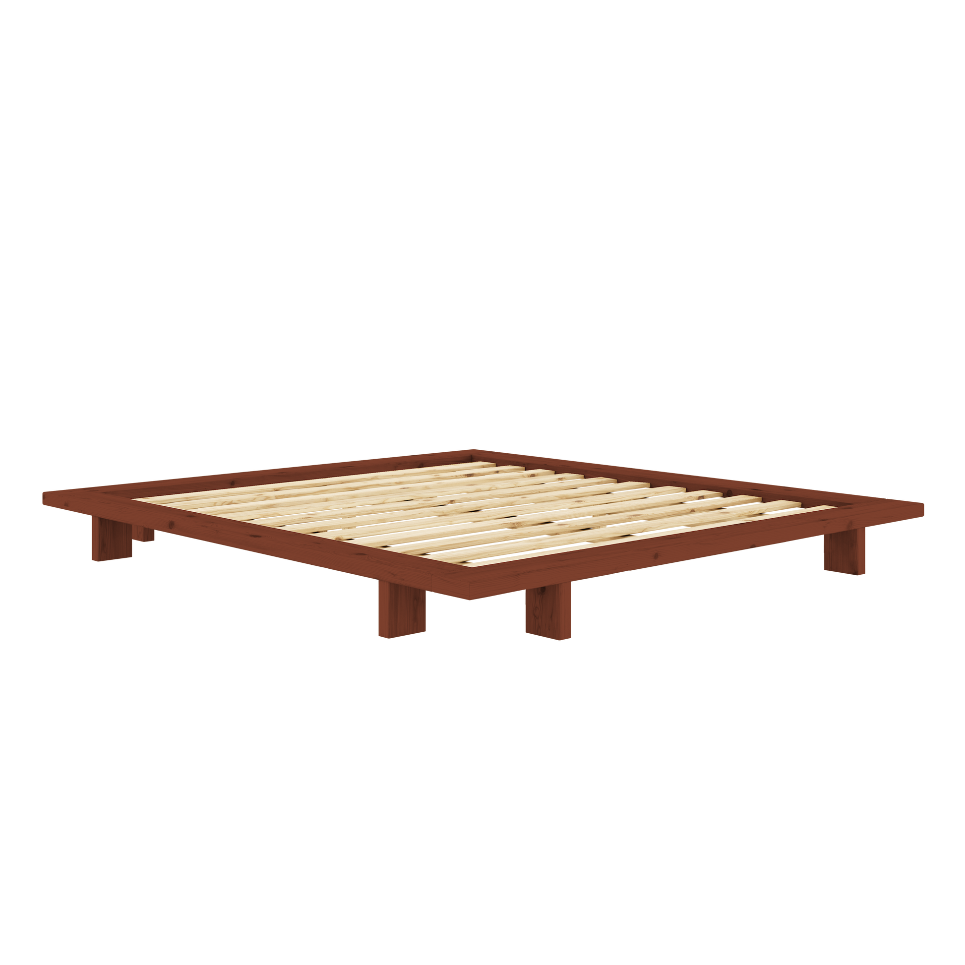 JAPAN Bed in Terra Red — Karup Design