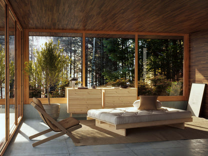 KANSO Bed — Scandinavian bed by Karup Design