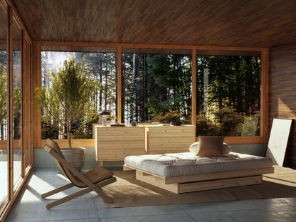 KANSO Bed — Scandinavian bed by Karup Design