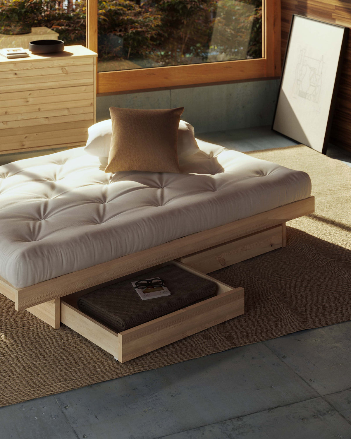 KANSO Bed — Scandinavian bed by Karup Design