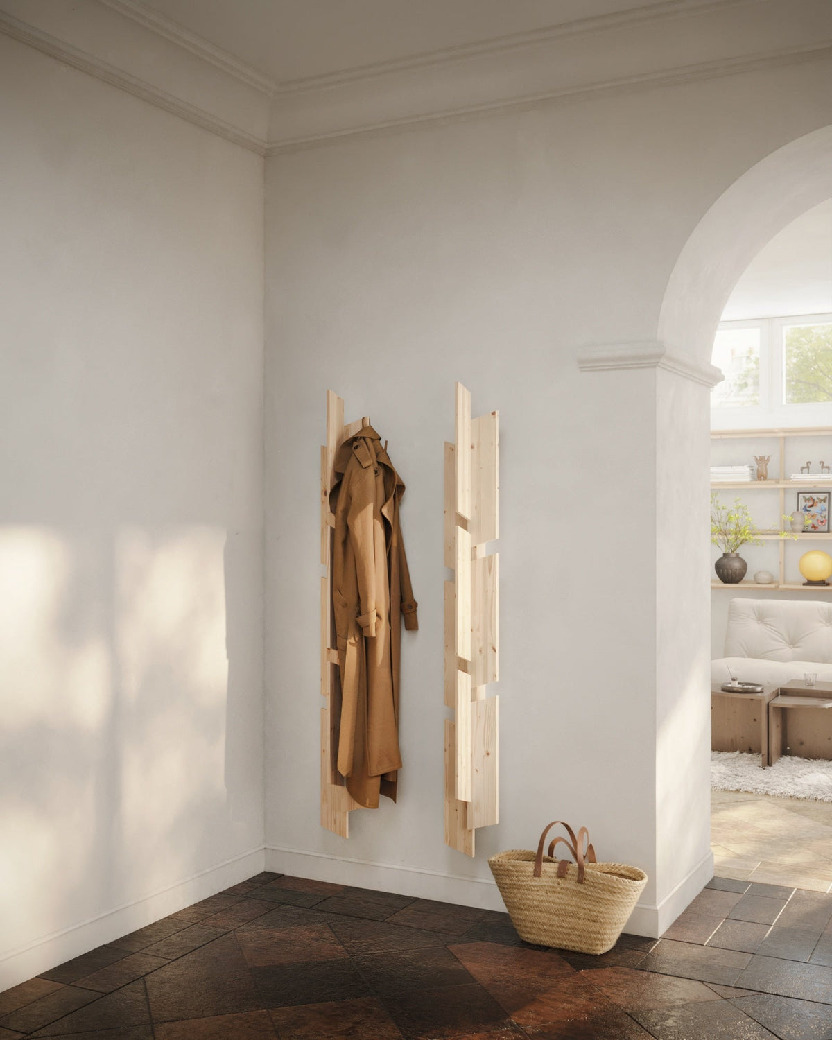 KEEPER Wall rack — Scandinavian storage by Karup Design