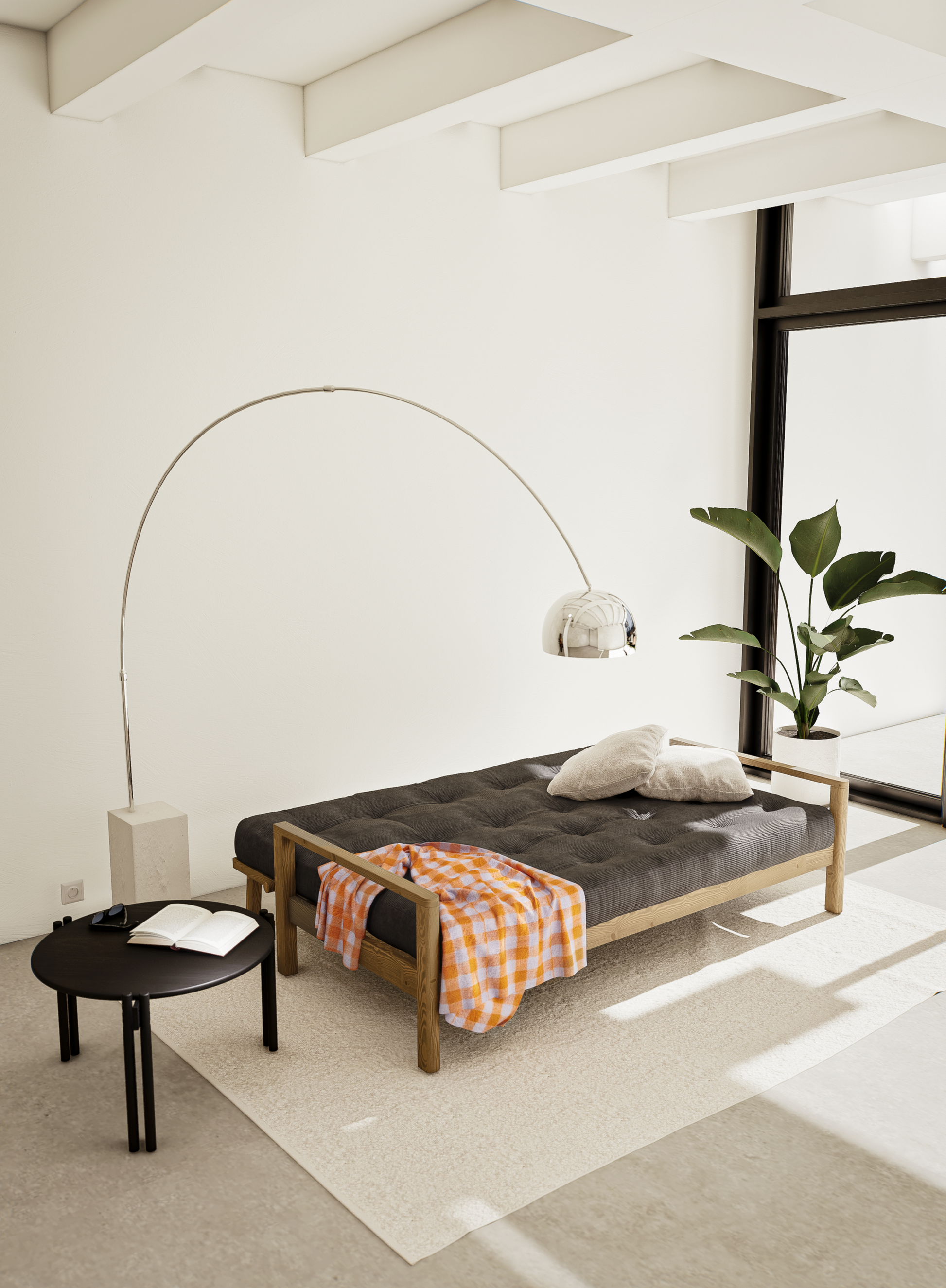 KNOB Sofa bed — Scandinavian sofa bed by Karup Design