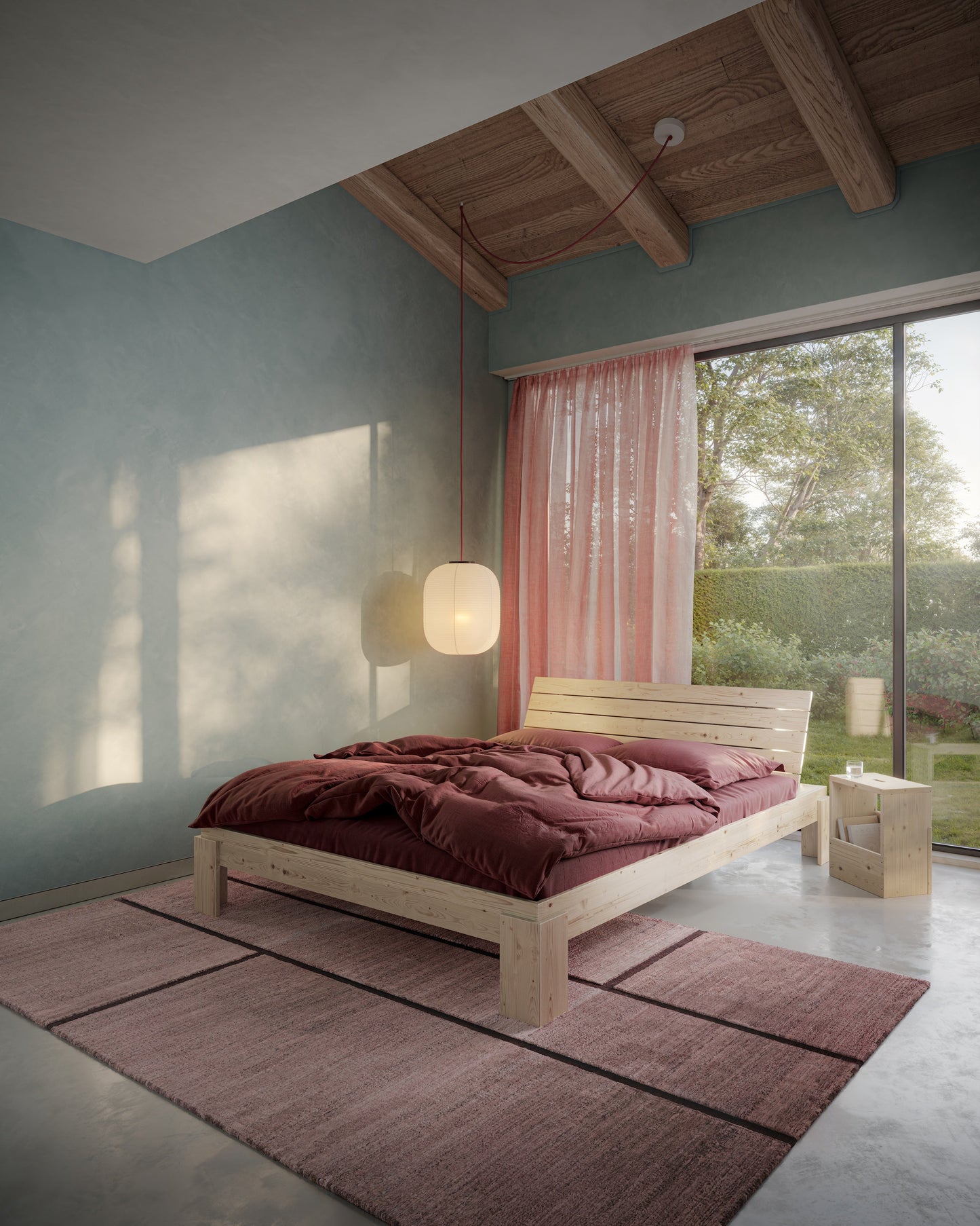 LAYERS Bed headboard — Scandinavian bed by Karup Design