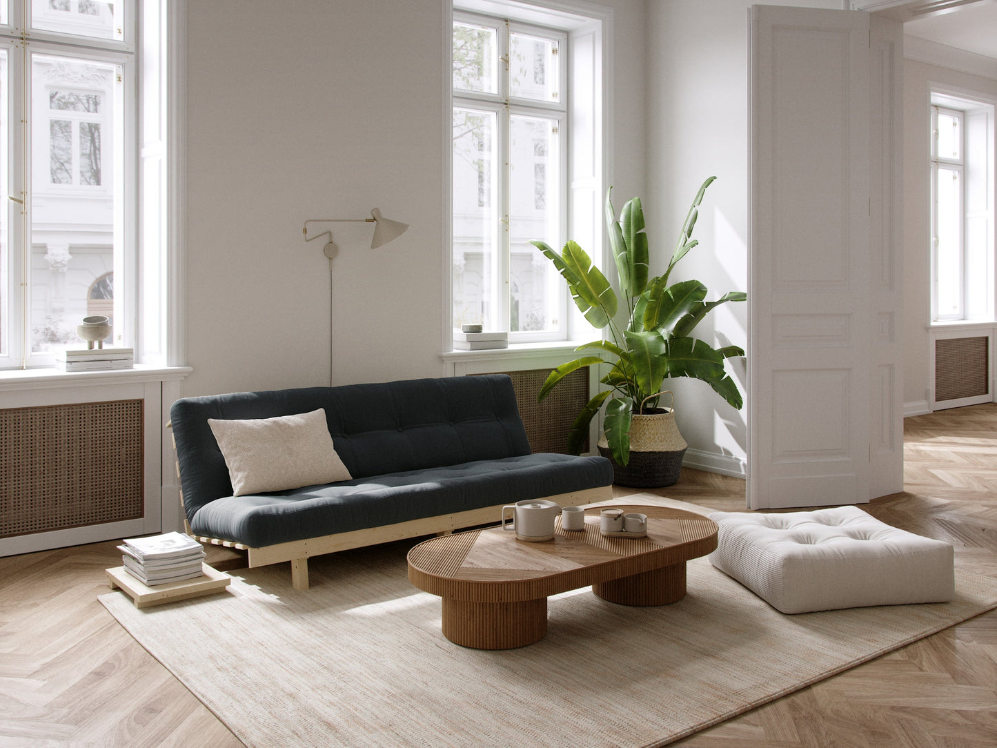 LEAN Sofa bed — Scandinavian sofa bed by Karup Design