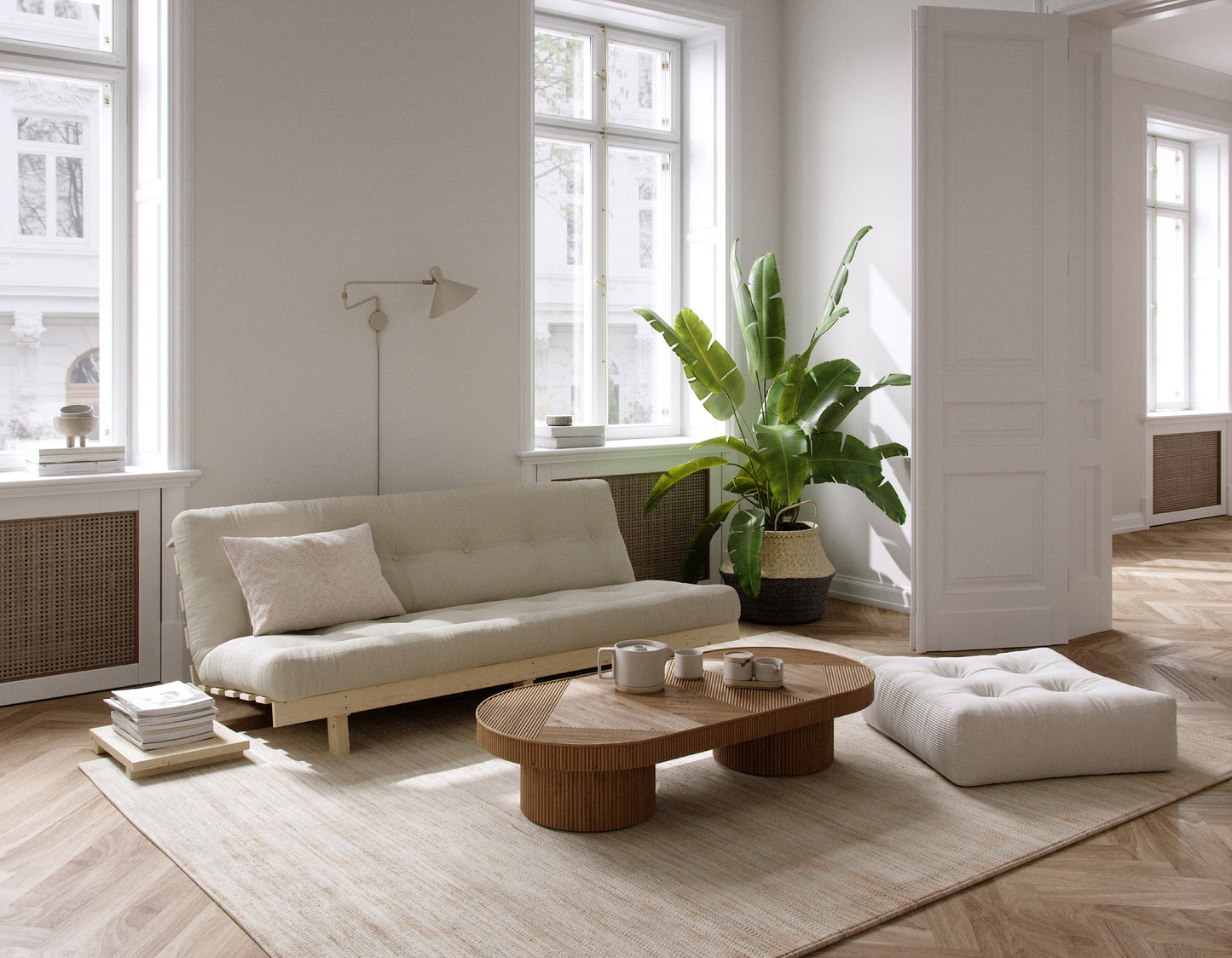LEAN Sofa bed — Scandinavian sofa bed by Karup Design