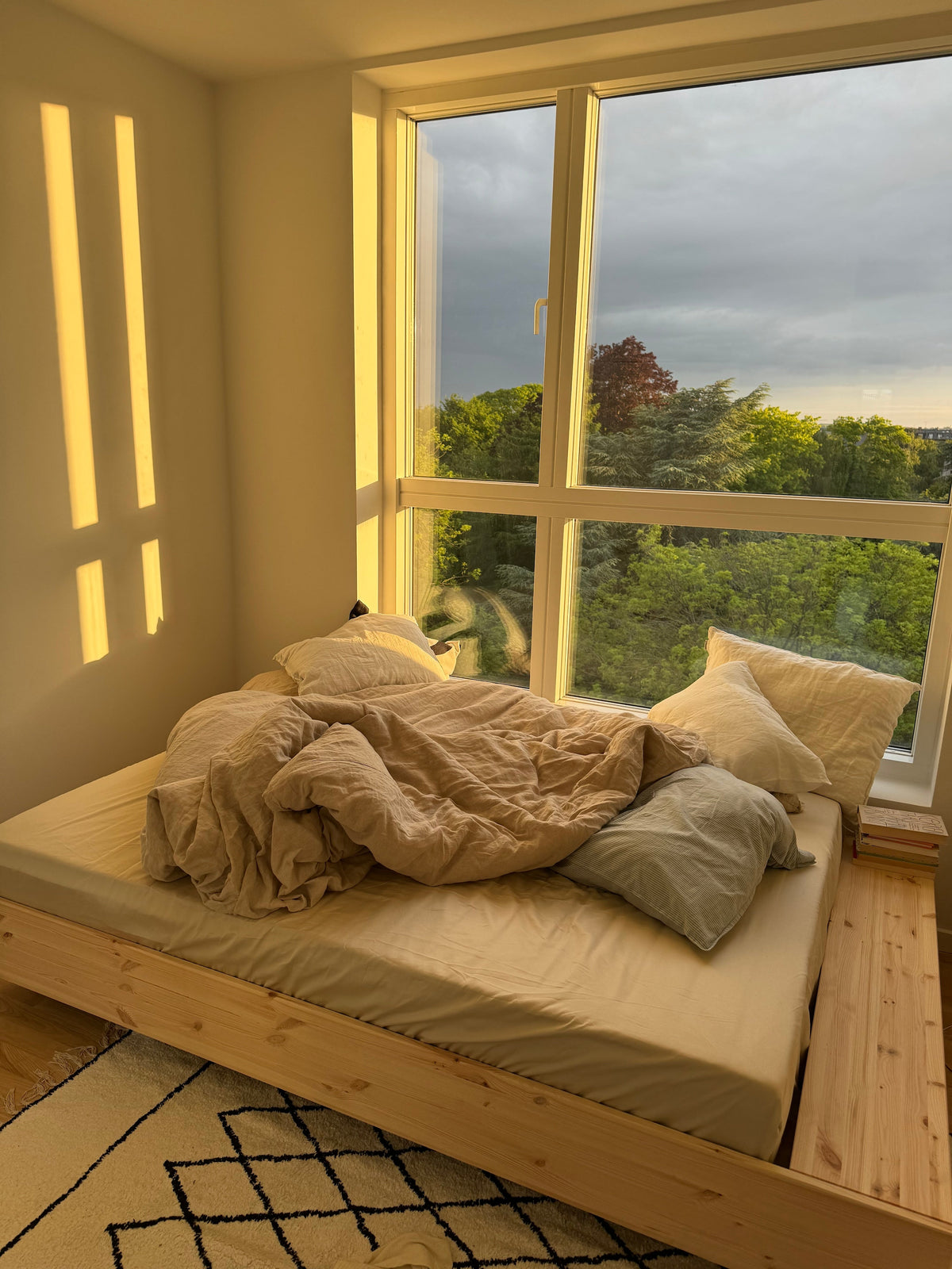 MERGE Bed — Scandinavian bed by Karup Design
