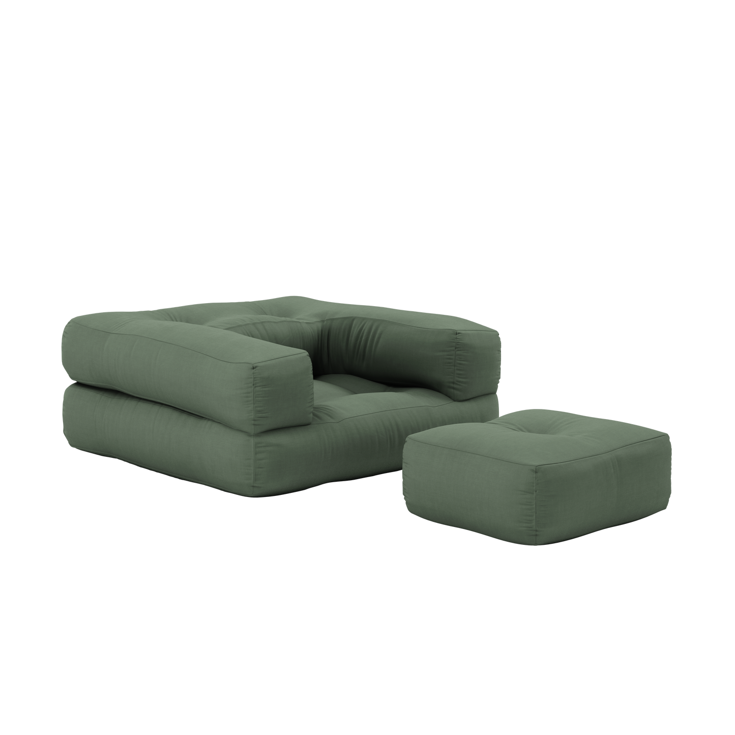 MINI CUBE Chair in Olive Green — Karup Design
