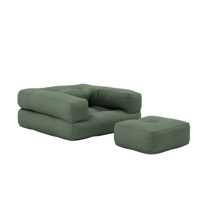 MINI CUBE Chair in Olive Green — Karup Design