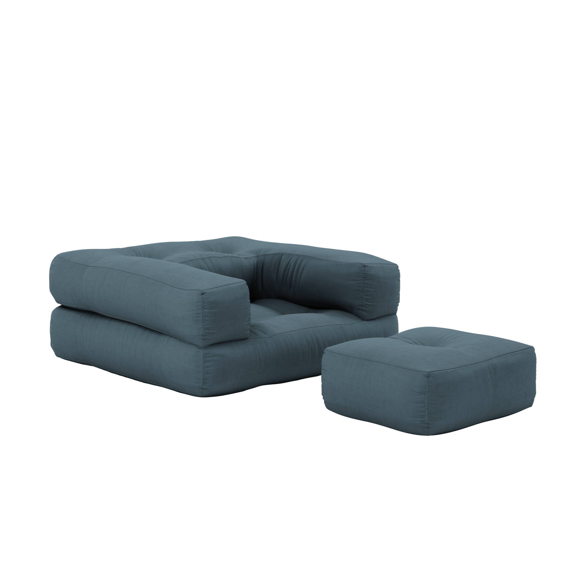MINI CUBE Chair in Petrol Blue — Karup Design