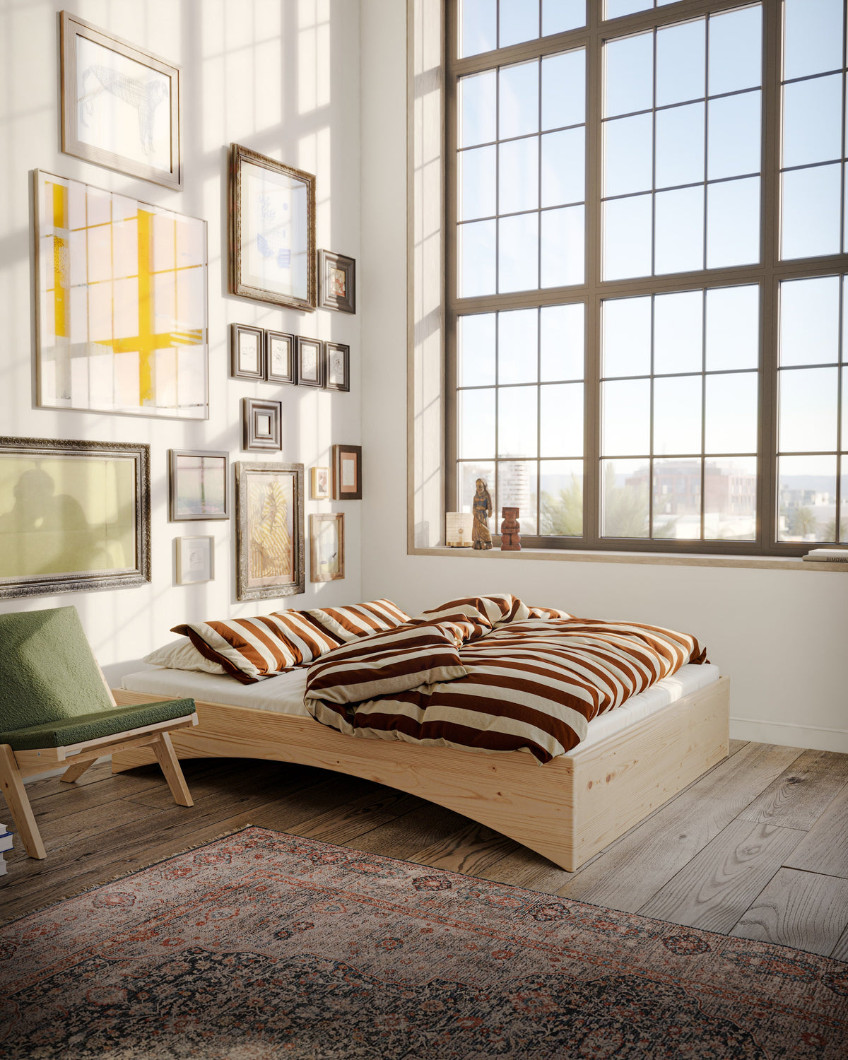 ORBIT Bed — Scandinavian bed by Karup Design