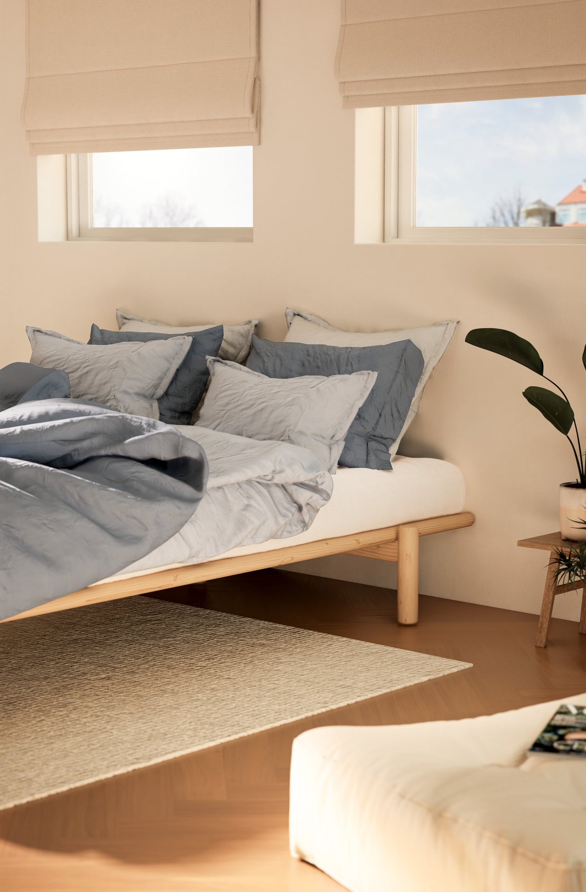PACE Bed — Scandinavian bed by Karup Design