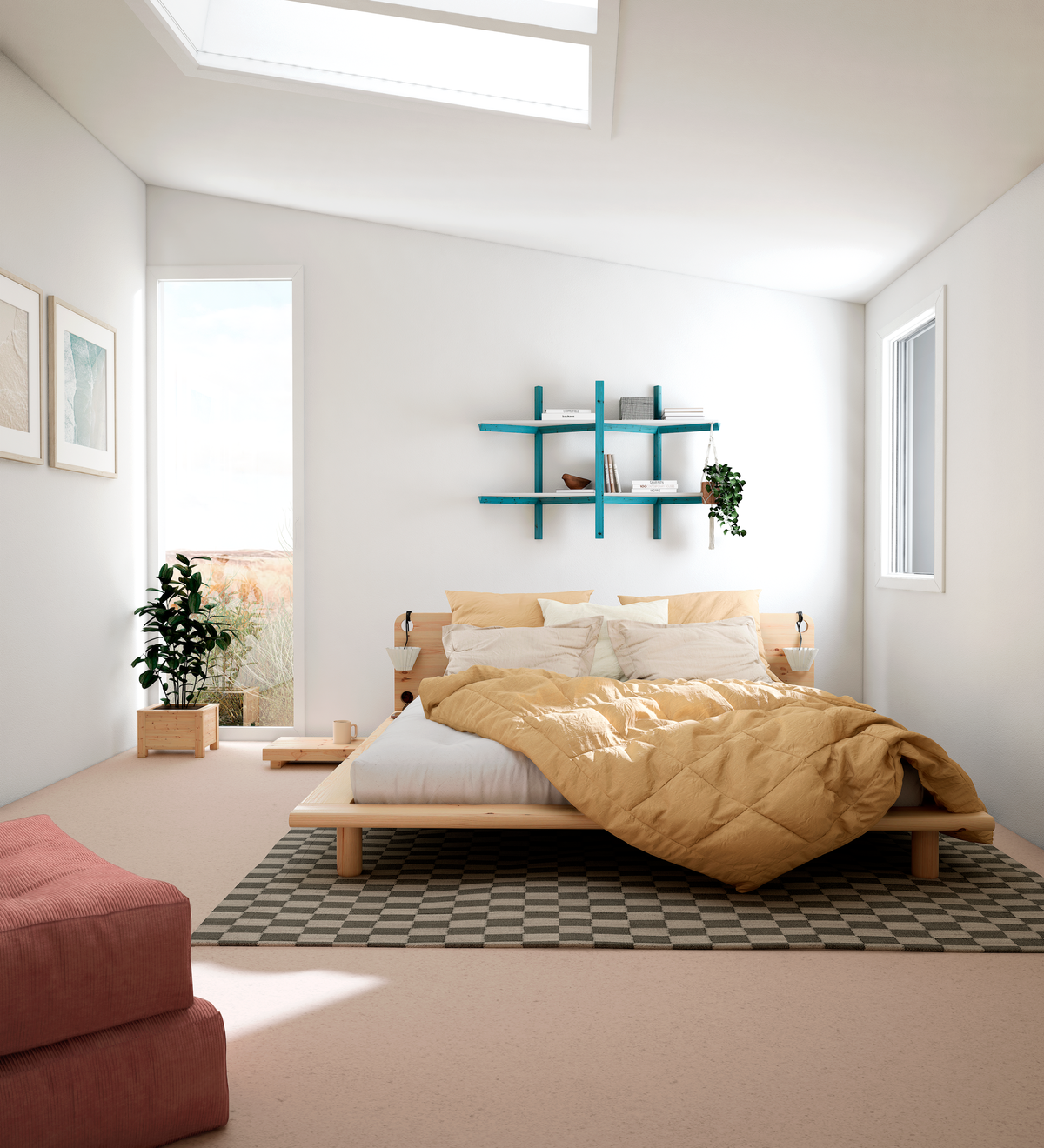 PEEK Bed — Scandinavian bed by Karup Design