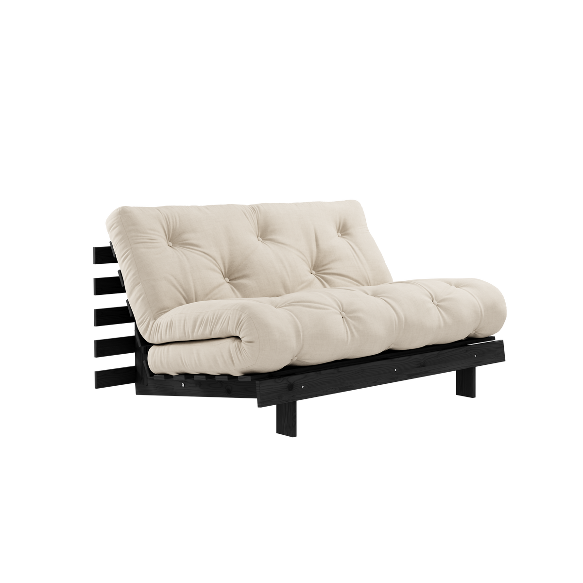 ROOTS 140 Sofa bed in Black Night — Karup Design