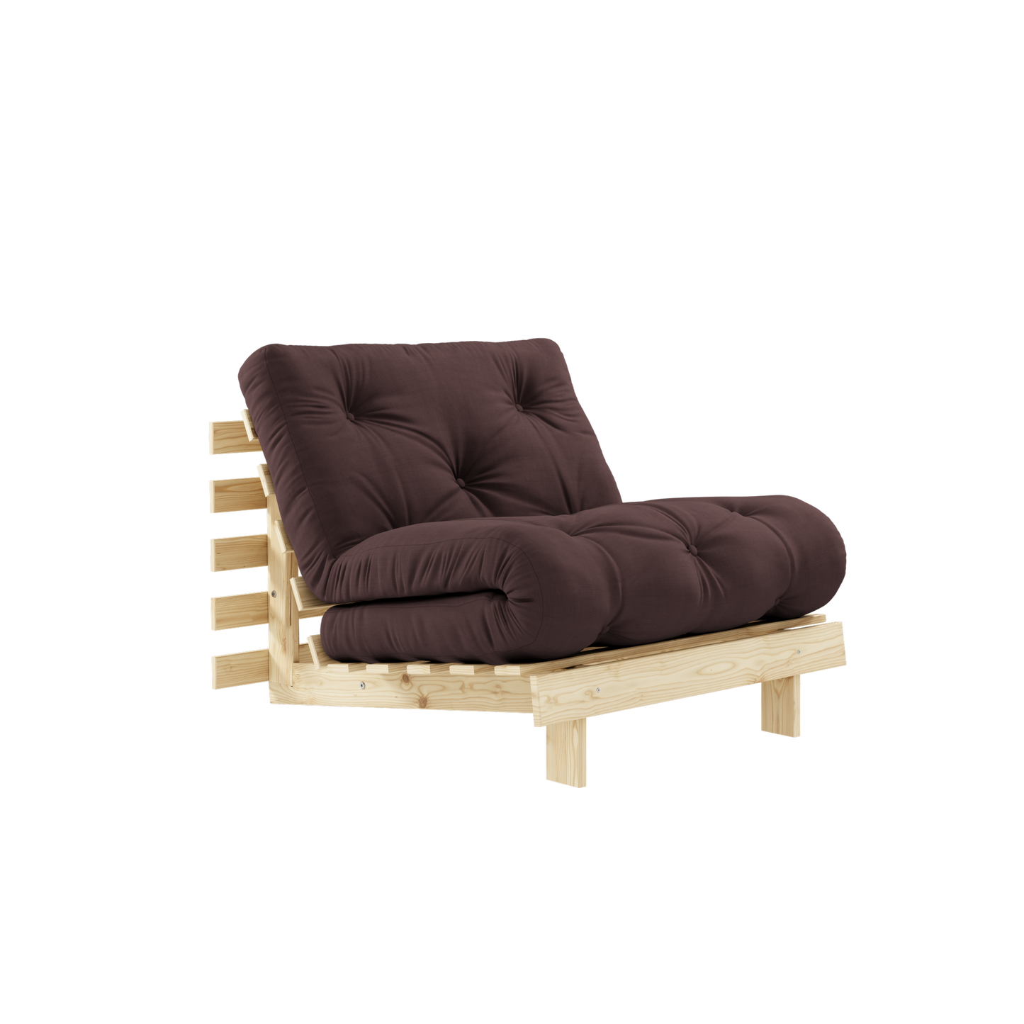 ROOTS 90 Sofa bed in Raw Pine — Karup Design
