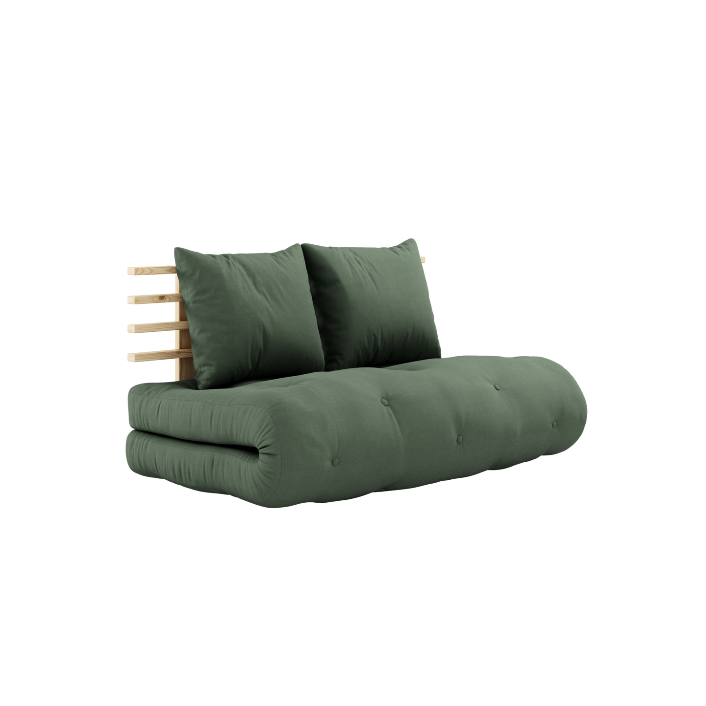 SHIN SANO Sofa bed in Olive Green — Karup Design