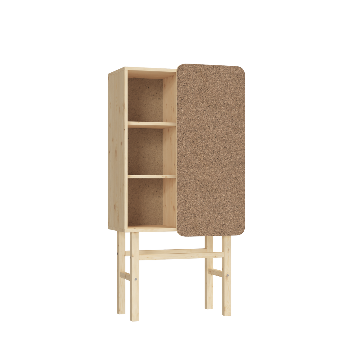 SLIDE Cabinet w. pinboard — Scandinavian storage by Karup Design