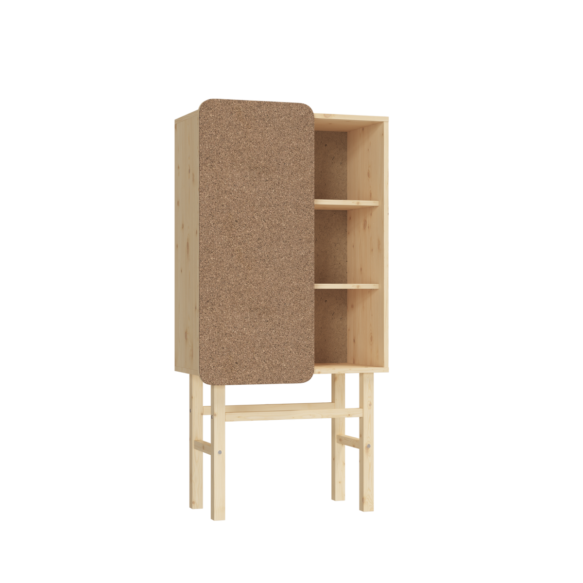 SLIDE Cabinet w. pinboard — Scandinavian storage by Karup Design