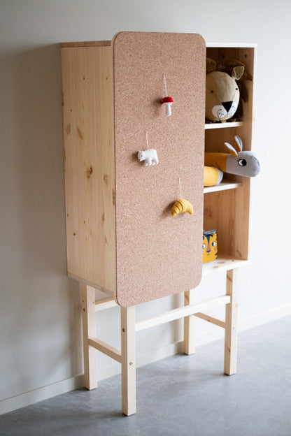 SLIDE Cabinet w. pinboard — Scandinavian storage by Karup Design