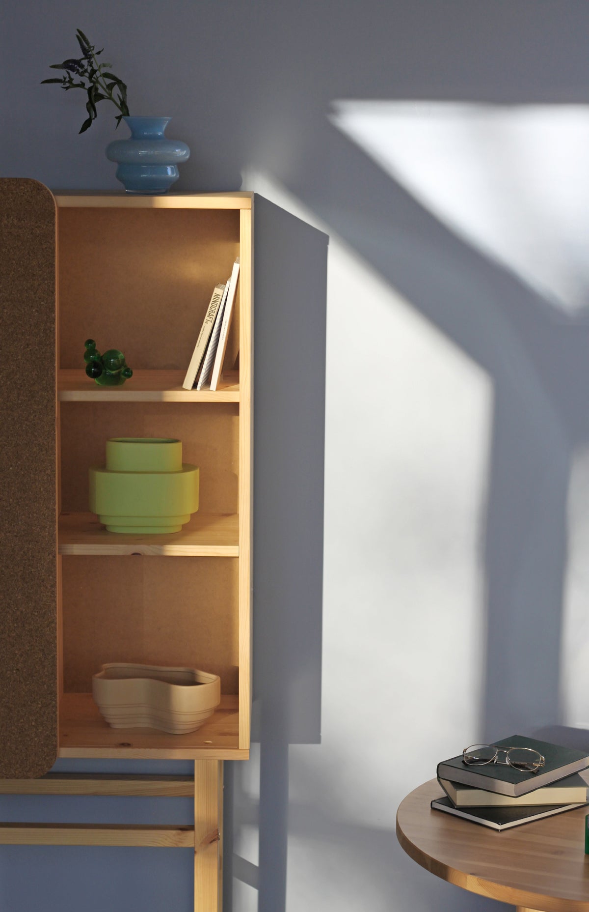 SLIDE Cabinet w. pinboard — Scandinavian storage by Karup Design