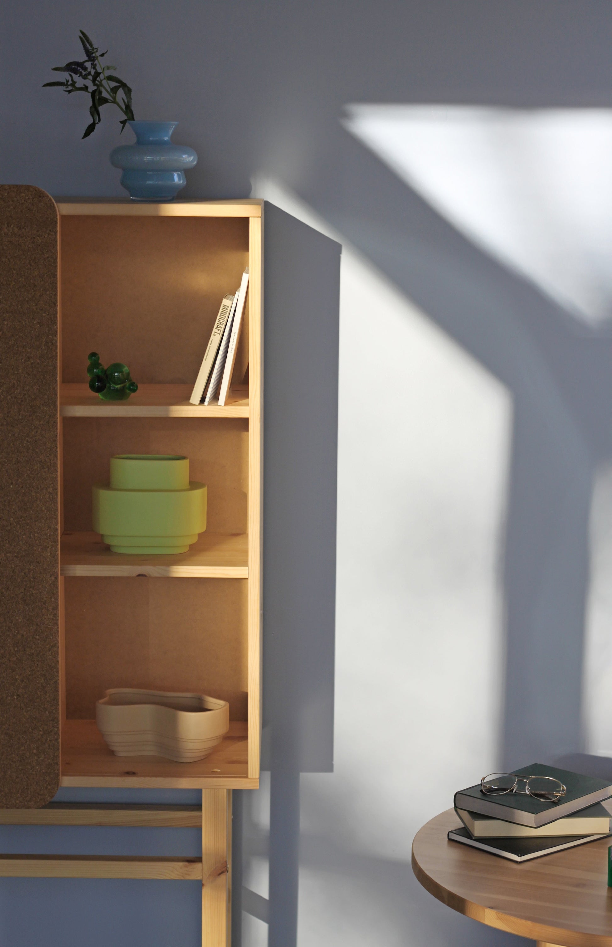 SLIDE Cabinet w. pinboard — Scandinavian piece by Karup Design