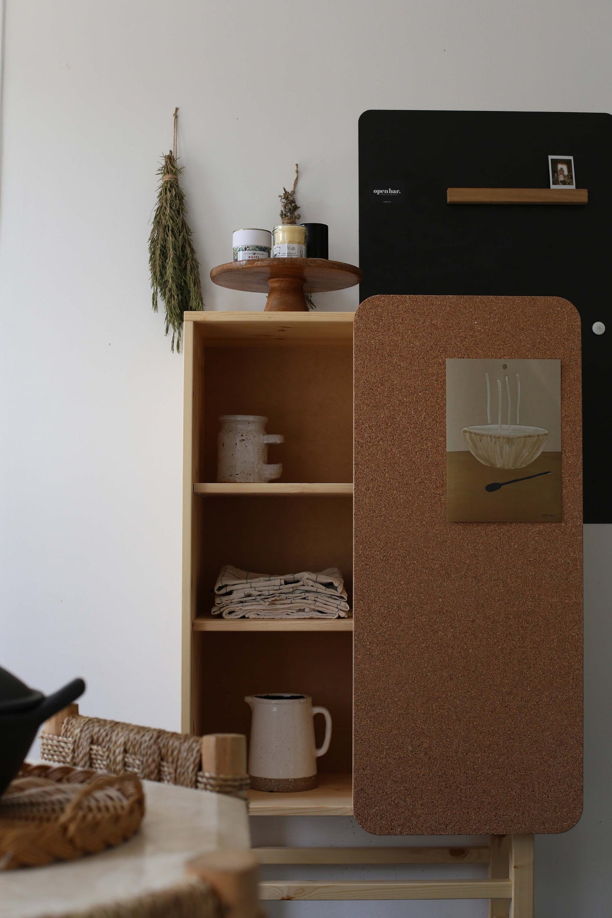 SLIDE Cabinet w. pinboard — Scandinavian storage by Karup Design