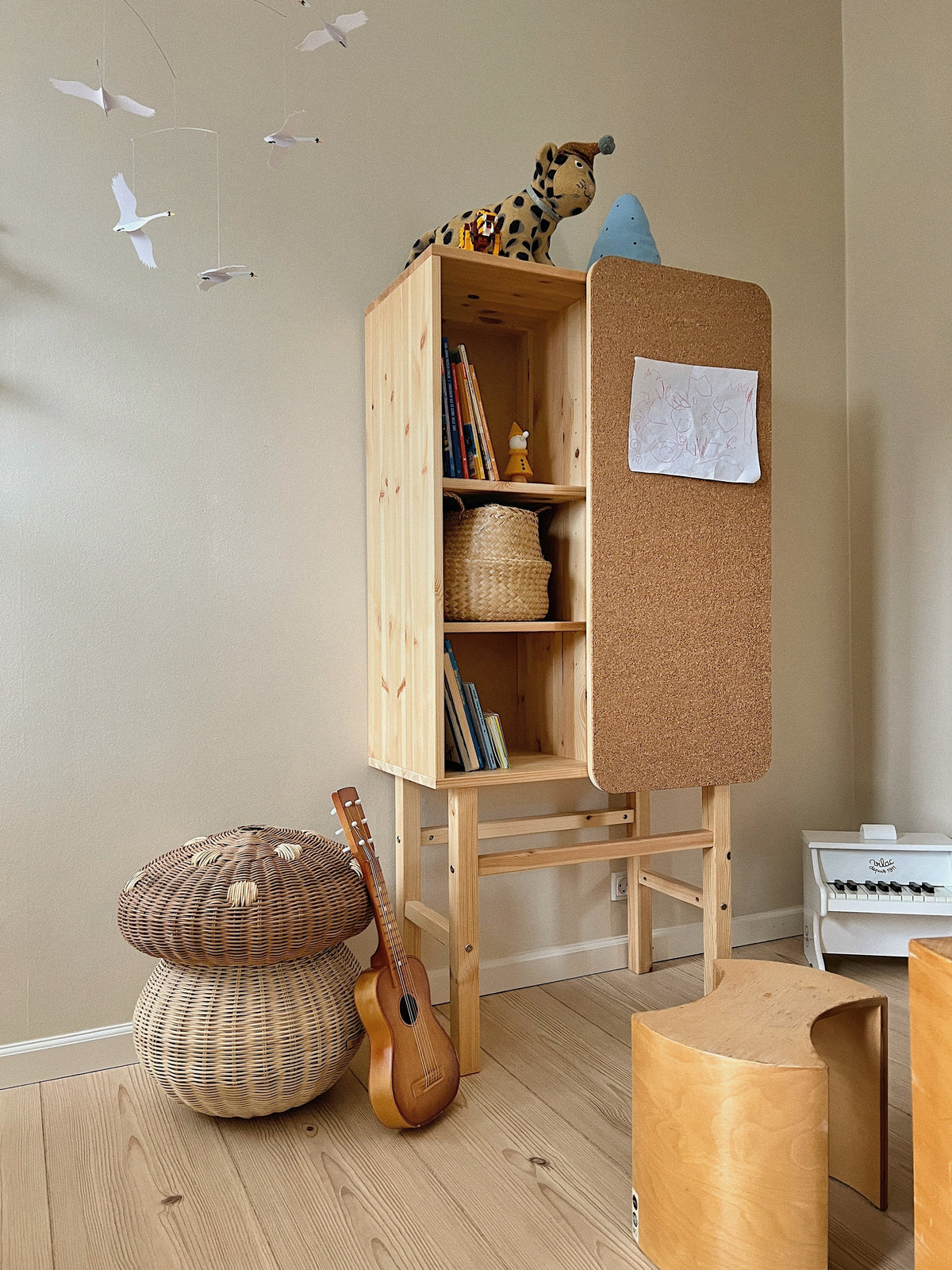SLIDE Cabinet w. pinboard — Scandinavian storage by Karup Design