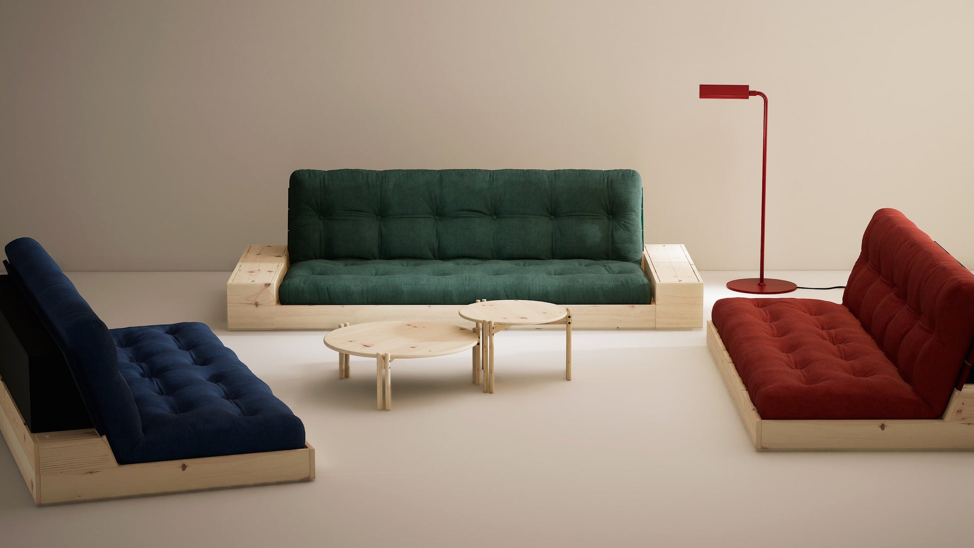 STICKS Table low — Scandinavian piece by Karup Design