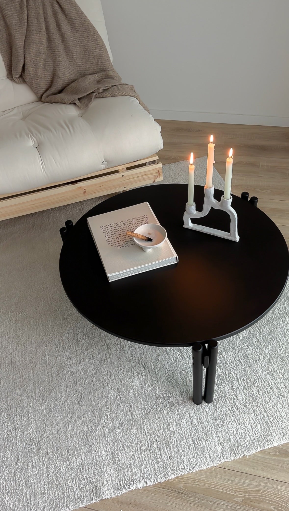 STICKS Table low — Scandinavian piece by Karup Design