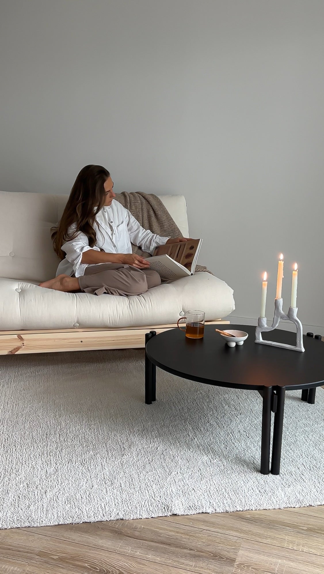 STICKS Table low — Scandinavian piece by Karup Design