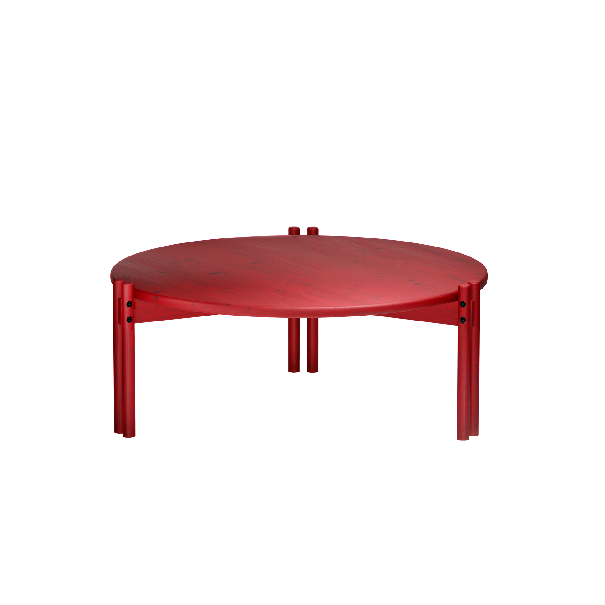STICKS Table low in Poppy Red — Karup Design