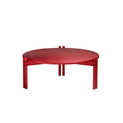 STICKS Table low in Poppy Red — Karup Design