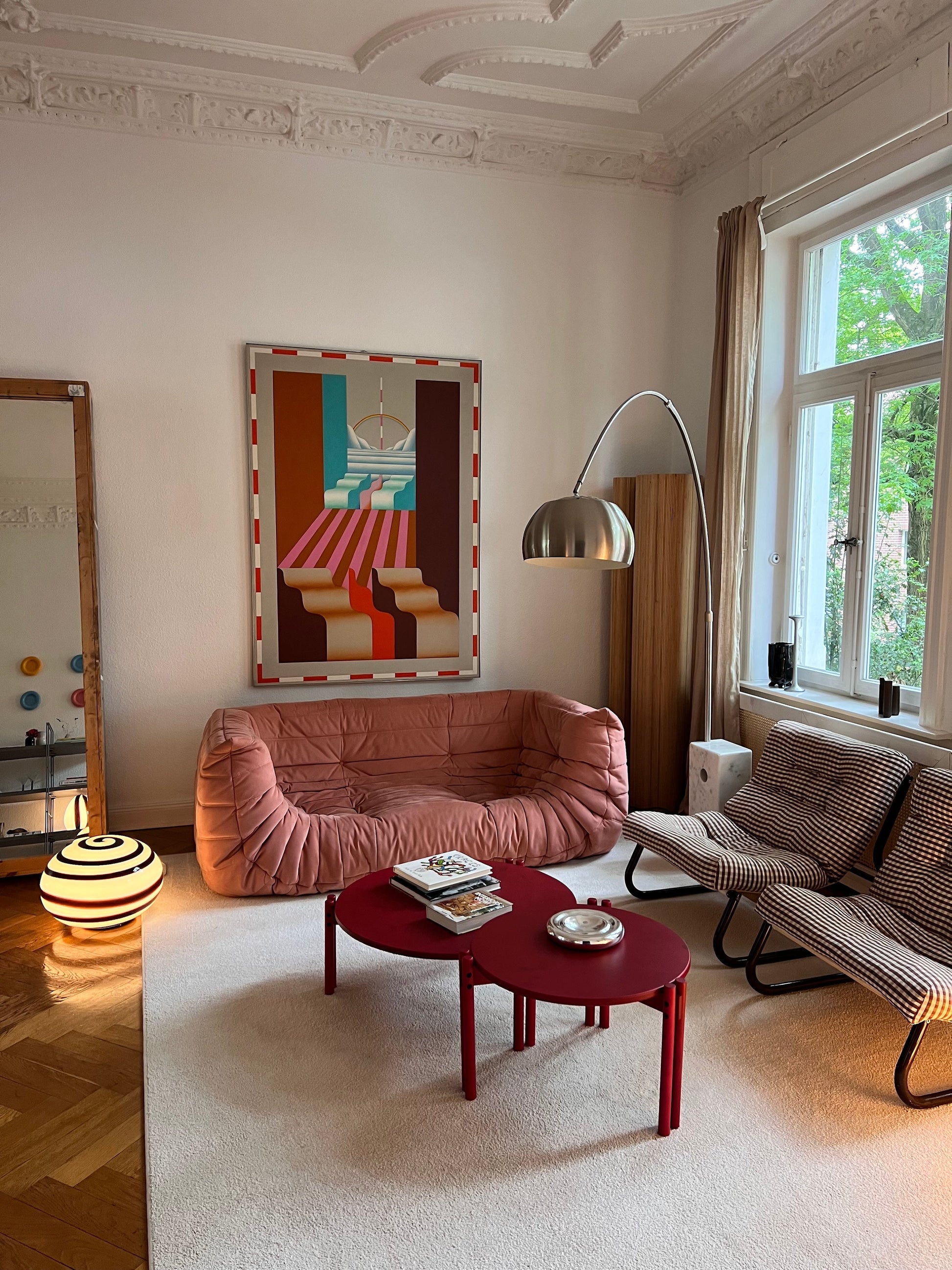 STICKS Table low — Scandinavian piece by Karup Design