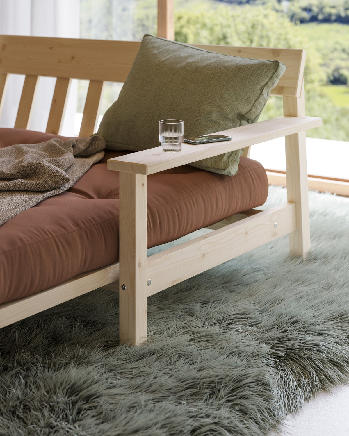 UNWIND Sofa bed — Scandinavian sofa bed by Karup Design
